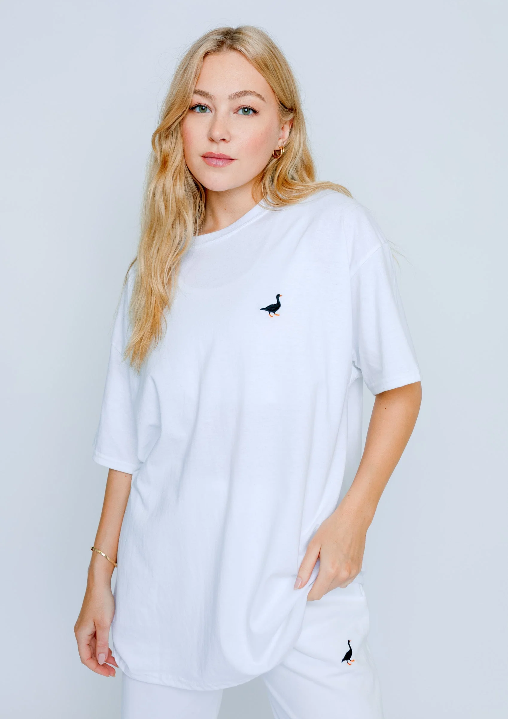 Goose Tee - White - Image 12