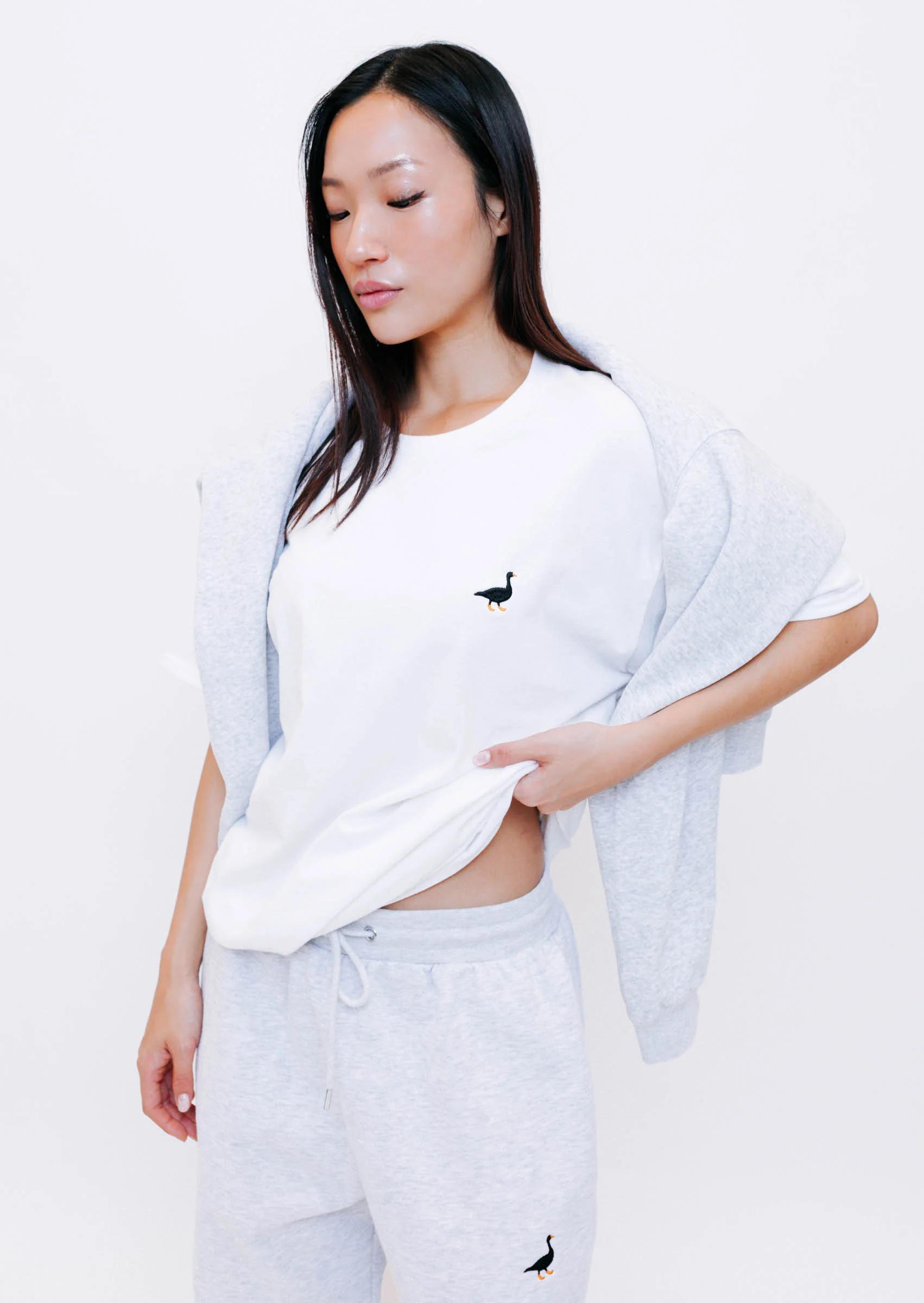Goose Tee - White - Image 8