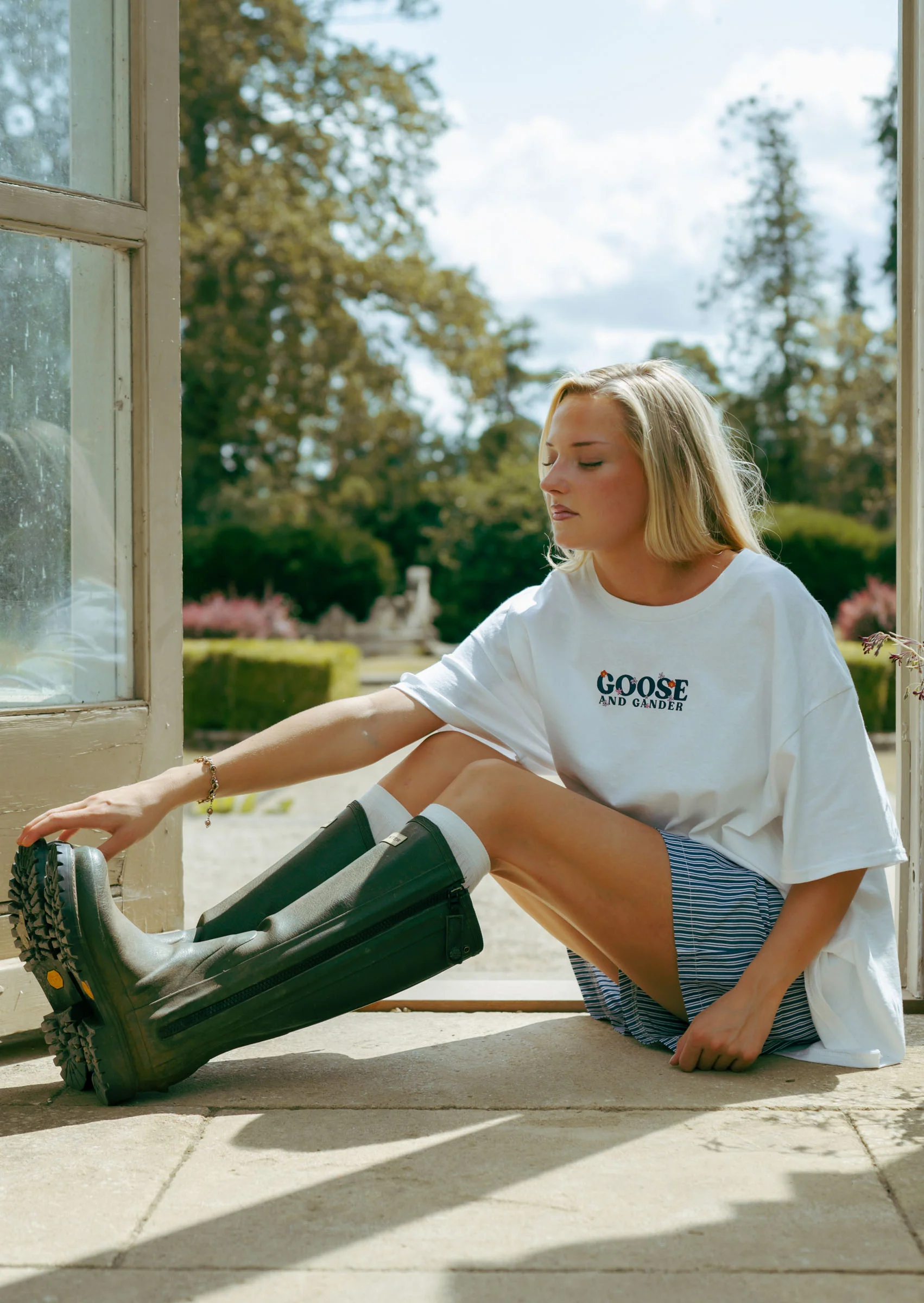 Wild Goose Tee - White - Image 7