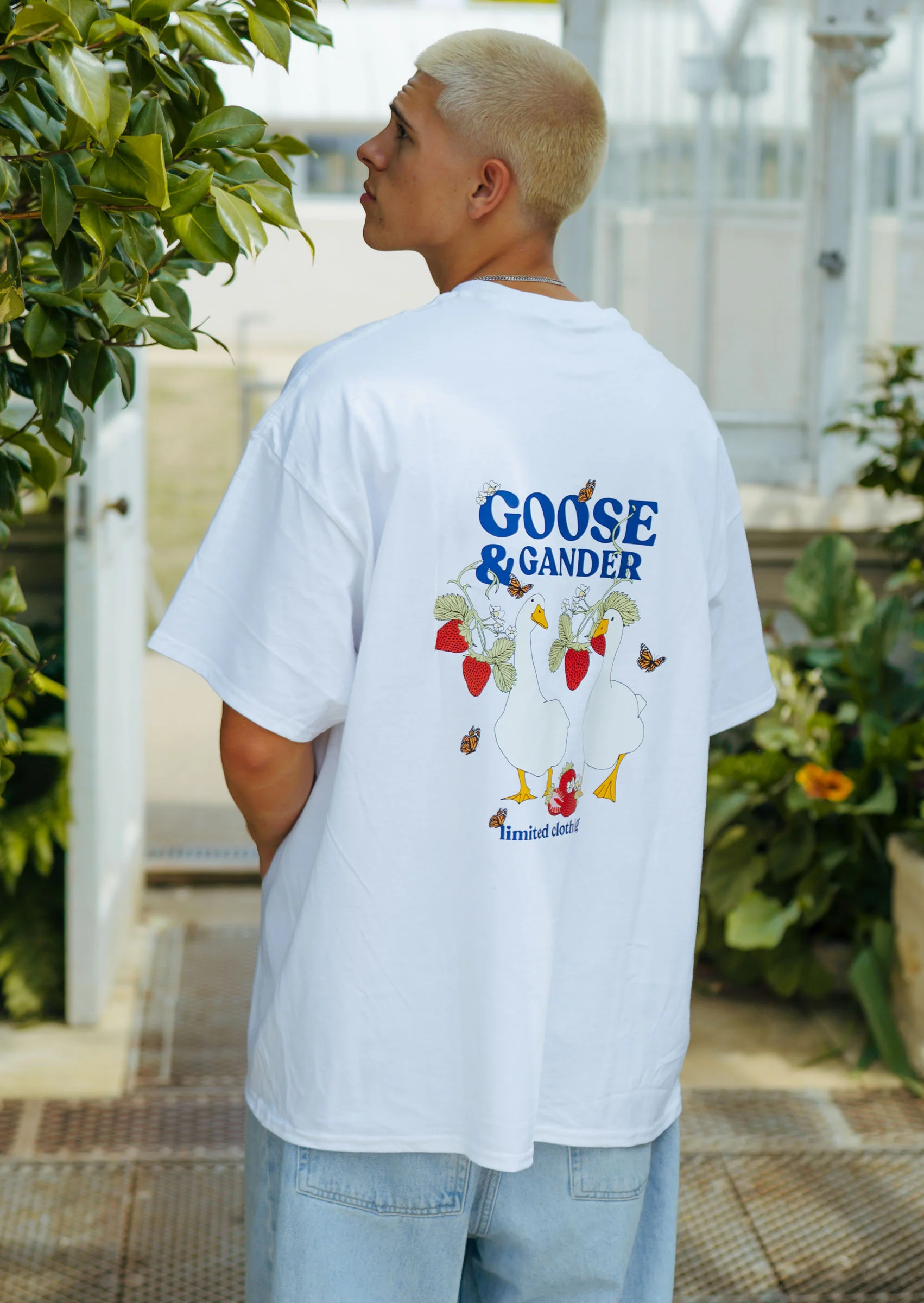 Wild Strawberry Tee - White - Image 11