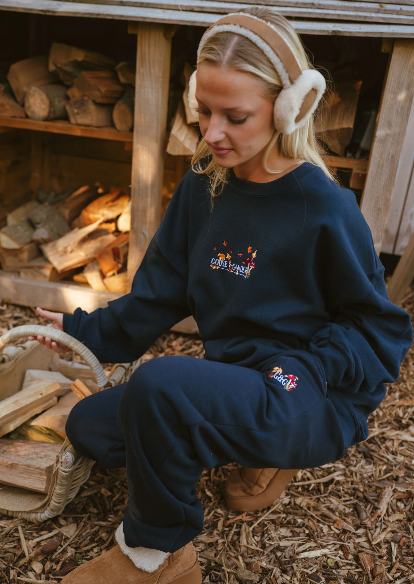 Woodland Joggers - Navy - Image 6