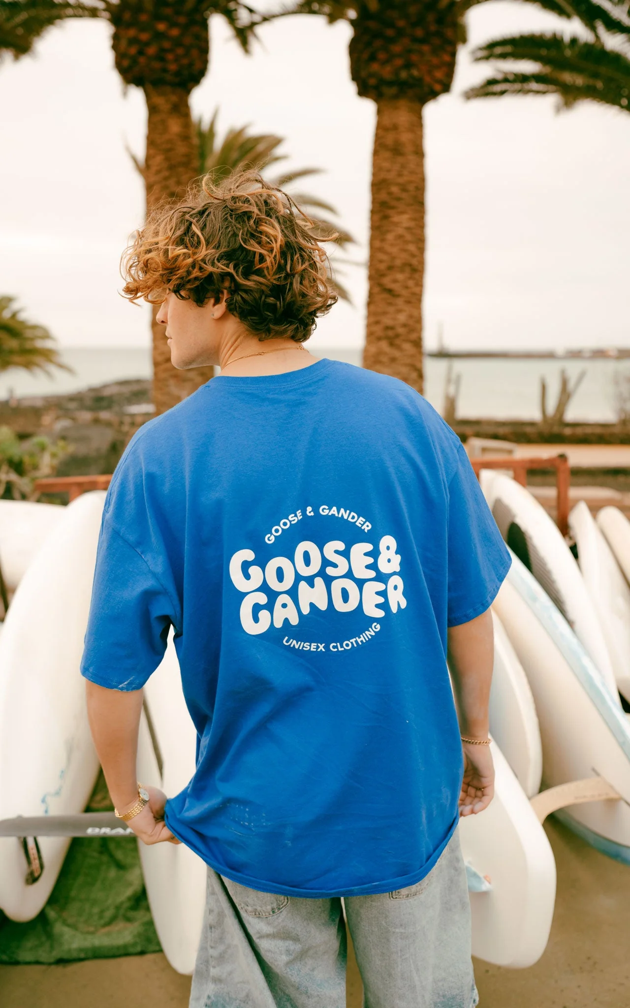 Azure Tee - Royal Blue