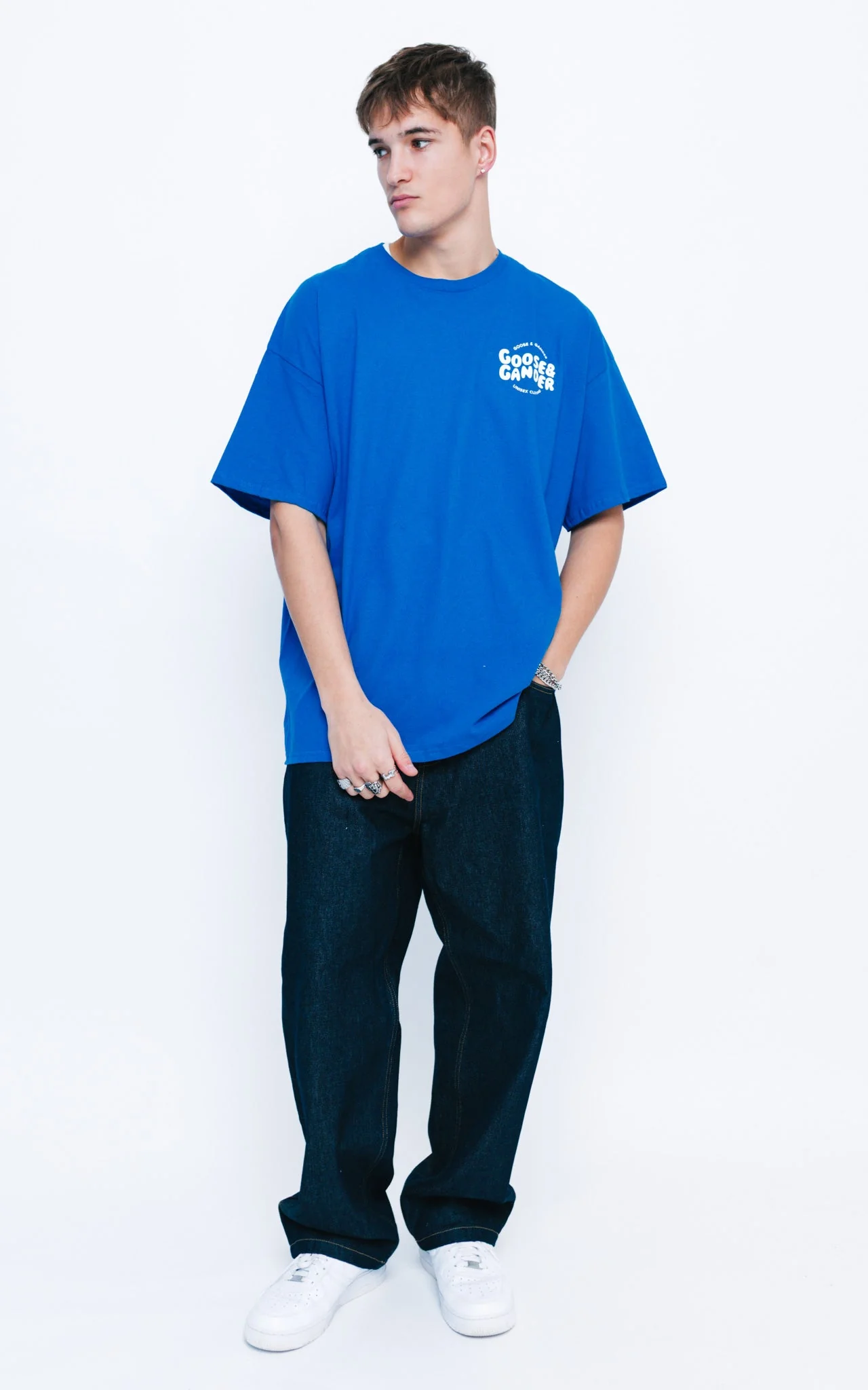 Azure Tee - Royal Blue - Image 11