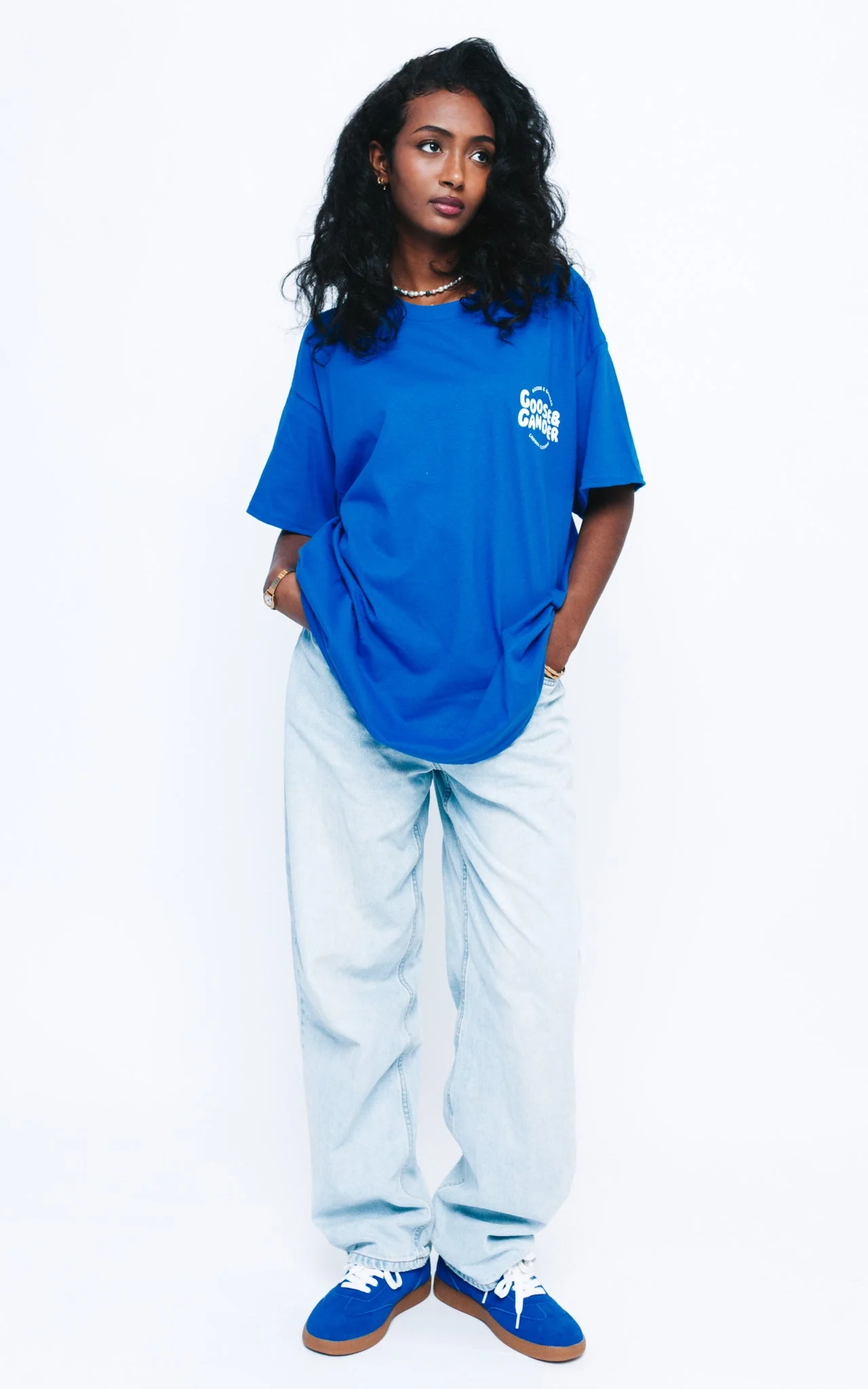 Azure Tee - Royal Blue - Image 15