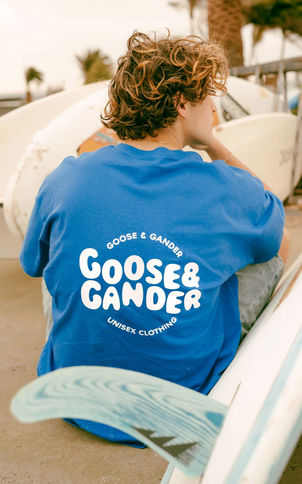 Azure Tee - Royal Blue - Image 3