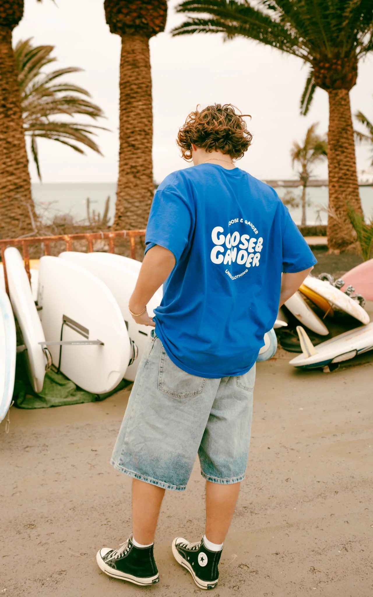 Azure Tee - Royal Blue - Image 4