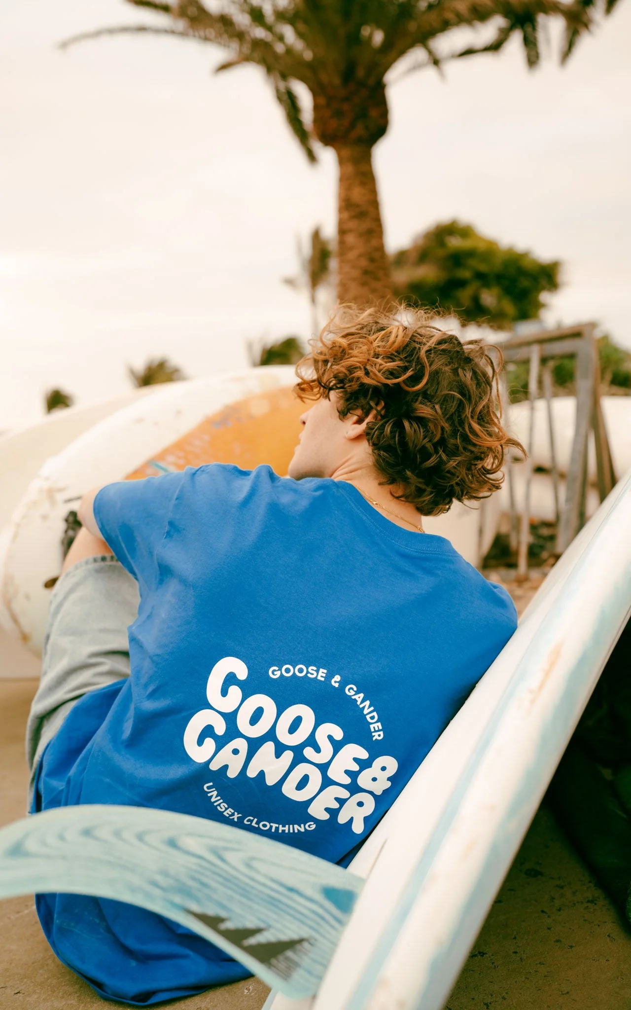 Azure Tee - Royal Blue - Image 5