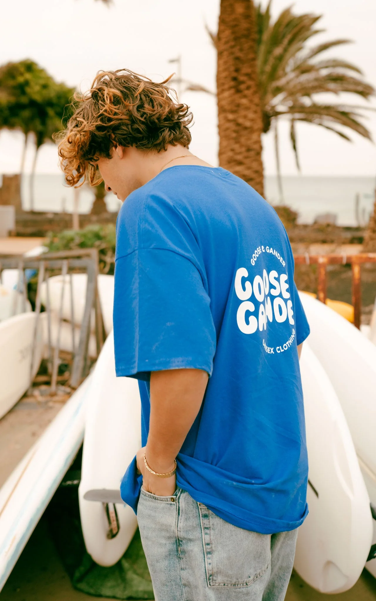 Azure Tee - Royal Blue - Image 7